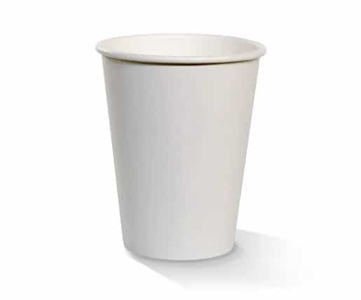 PE Coated SW Cup - 12oz, White