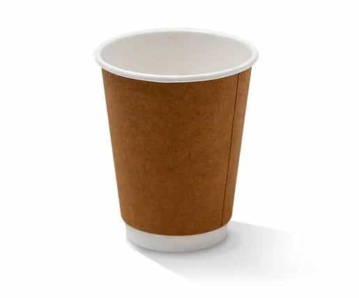 PE Coated DW Cup Kraft - 12oz
