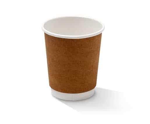 PE Coated DW Cup Kraft - 8oz