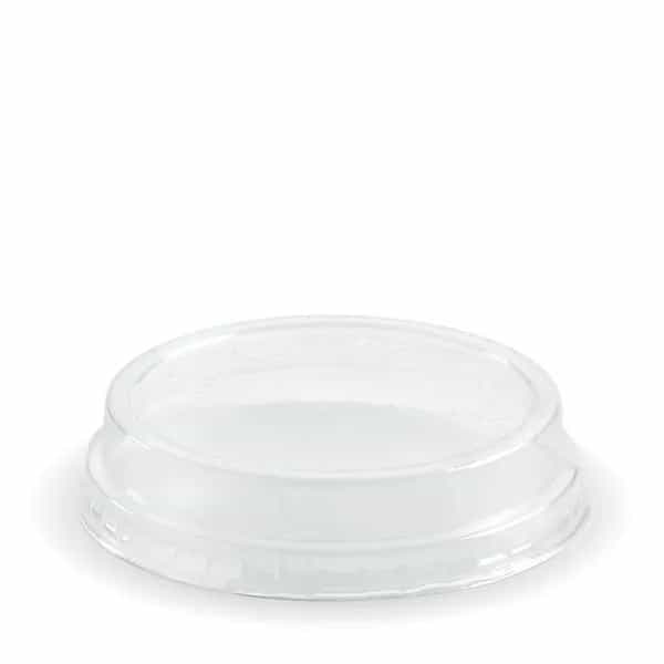 Dome No Hole Clear BioCup Lid 60-280ml