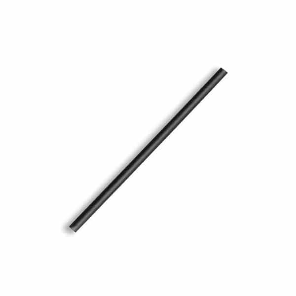 Paper Straw Cocktail All Black