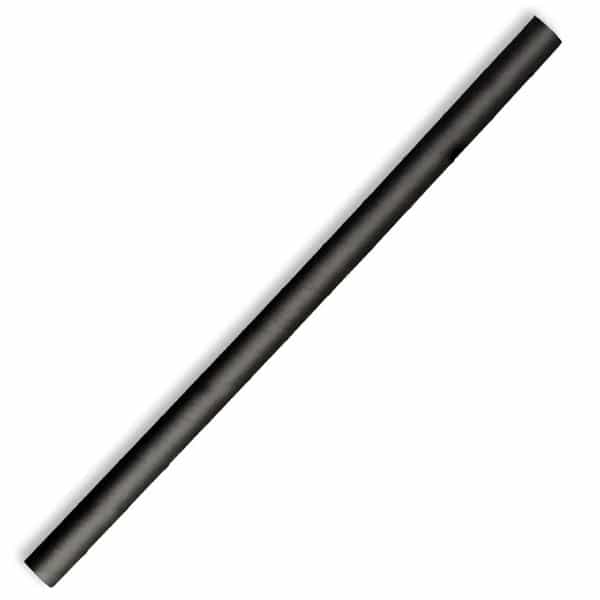Paper Straw Jumbo All Black