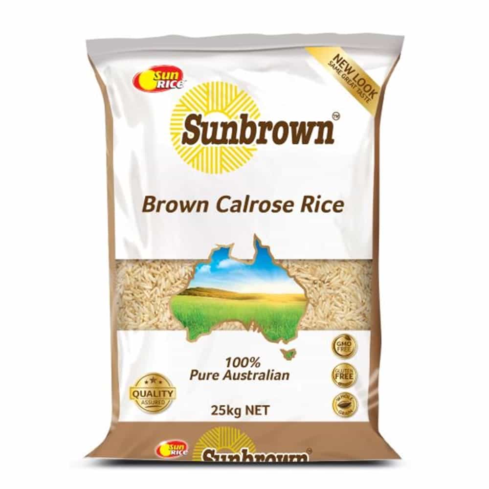 Sun rice Brown Rice 25 Kg