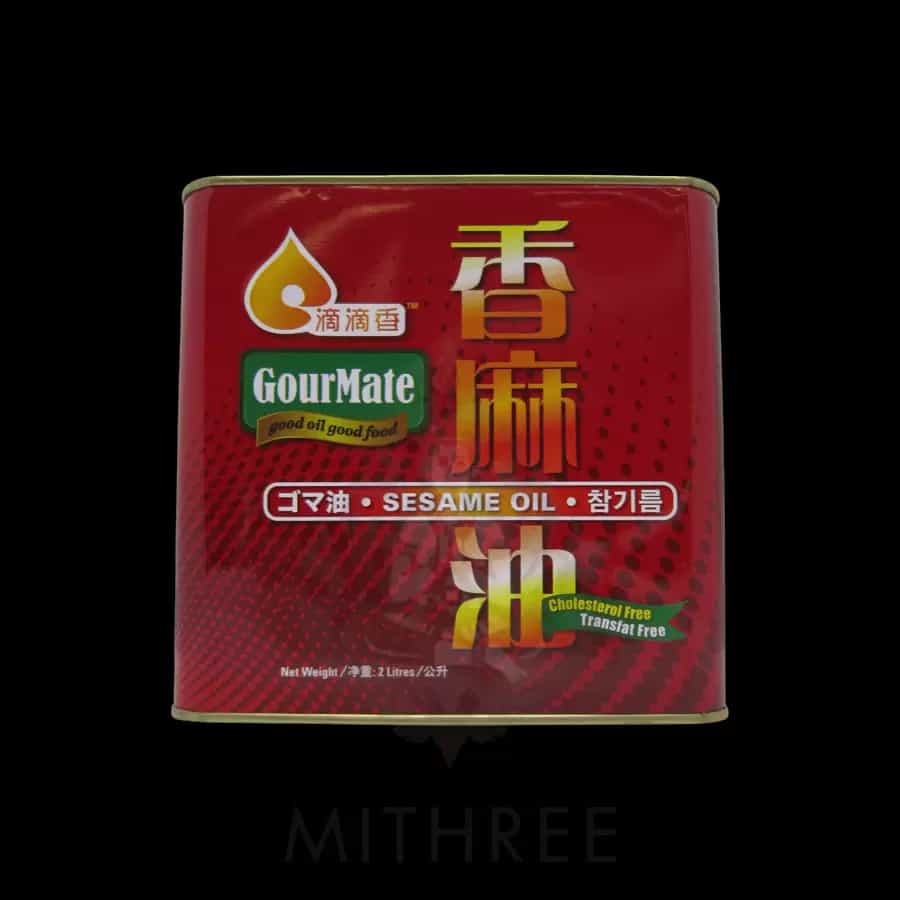 GourMate Sesame Oil 2 L (6 Tins)