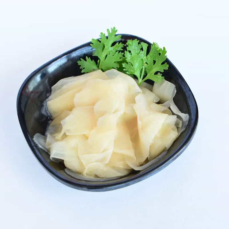 Sliced Pickled Ginger White - 1.4 kg