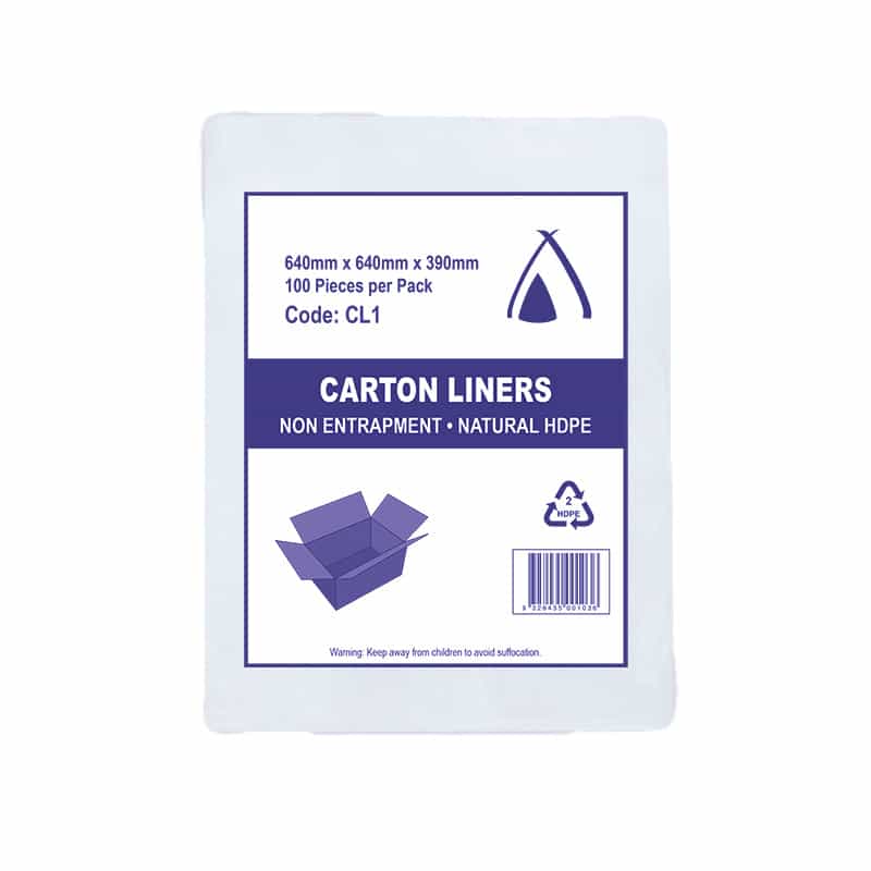 Tailored Box Liner Bag Non-Entrap
