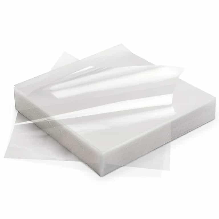 Clear Deli Slab Poly Sheets - 220mmX320mm