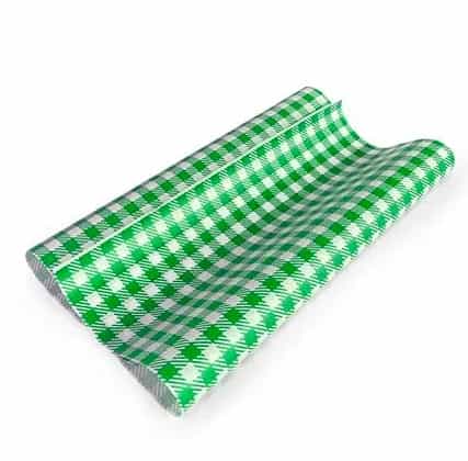 Greaseproof Paper Green