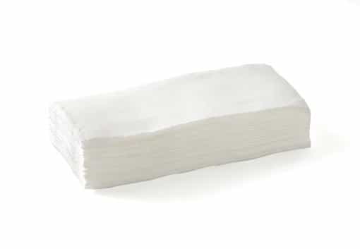 2Ply 1/8Fold Quilted Dinner Napkin White