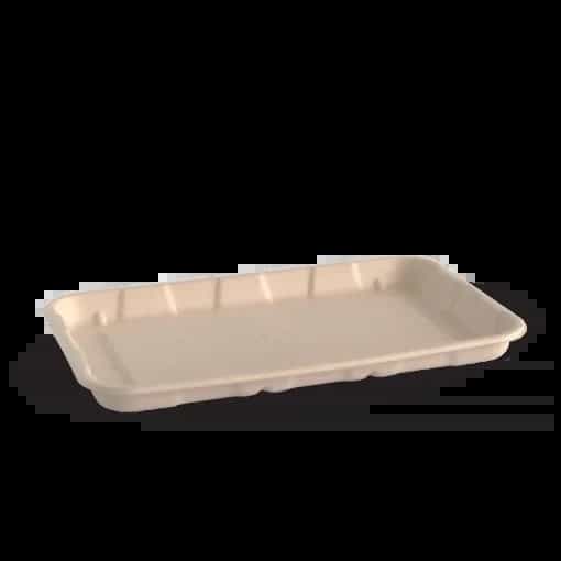 Deep Sugarcane Produce Tray - 8x5inch