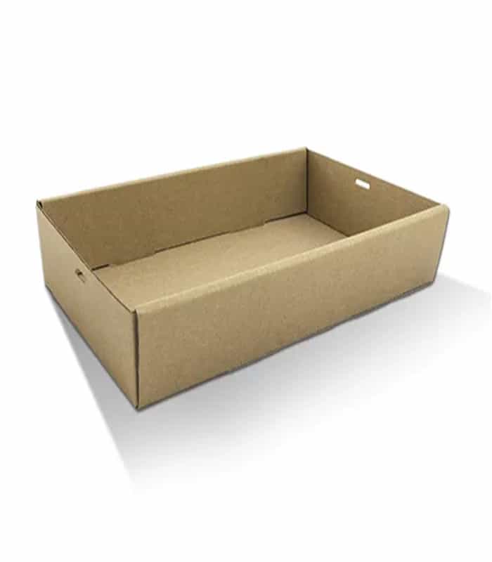 50mm High Brown Catering Tray Large