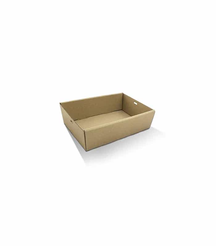 50mm High Brown Catering Tray Small