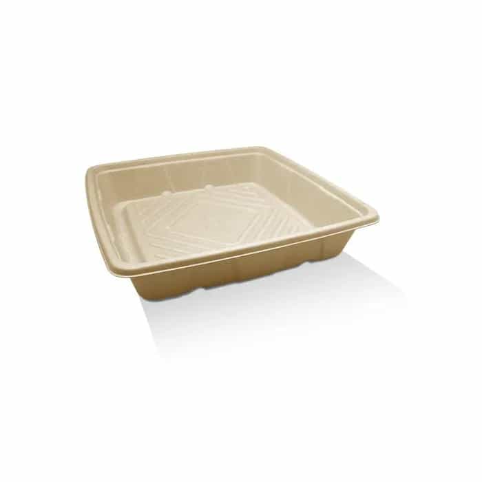 10 inch Unbleached Sugarcane Platter