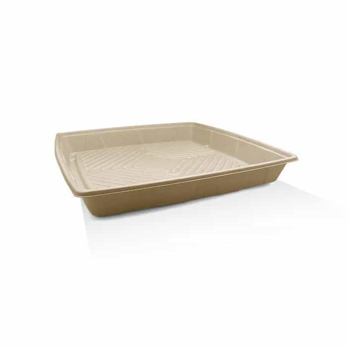 16 inch Unbleached Sugarcane Platter