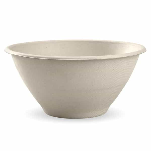 Sugarcane Bowl - 1420ml / 48oz - Natural