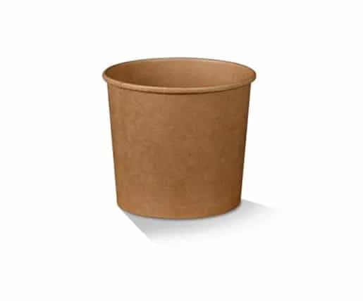 PE coated Brown Kraft Bowl - 16oz