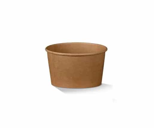 PE coated Brown Kraft Bowl - 8oz