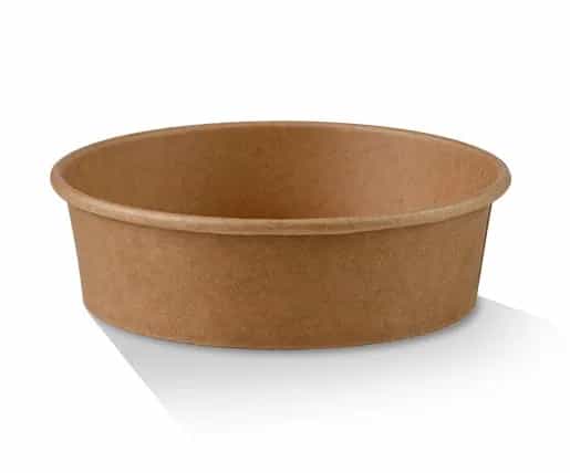 PE Coated Kraft Salad Bowl - 16oz