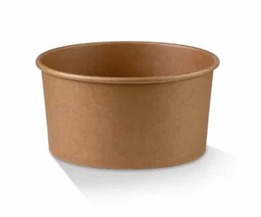 PE Coated Kraft Salad Bowl - 42oz