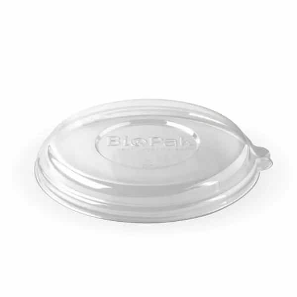 BioBowl Clear RPET Lid fits 800-1420ml / 24-48oz Bowls