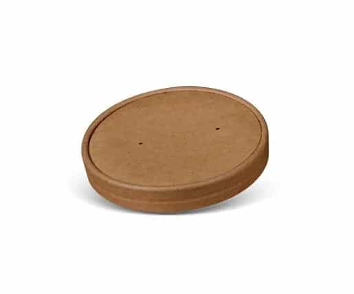PE Coated Paper Lid 98mm - fits 8-16oz Bowl