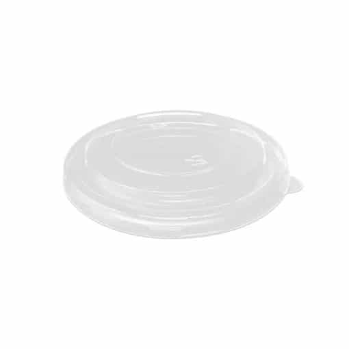 Salad Bowl Raised PET Lid fits 16-32oz
