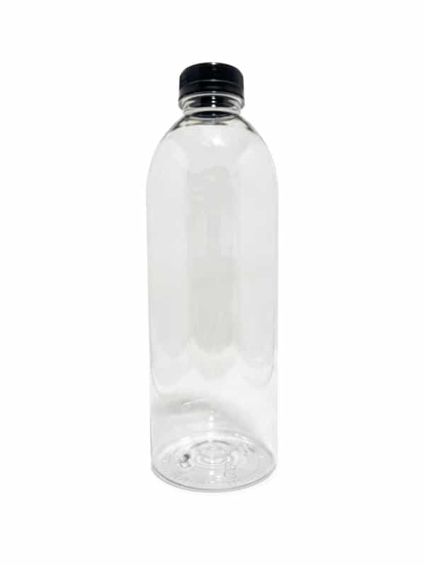 1L PET Bottle Clear + Lid