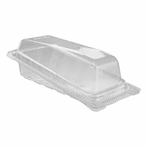 Clear Plastic Clamshell Roll (CH-82)