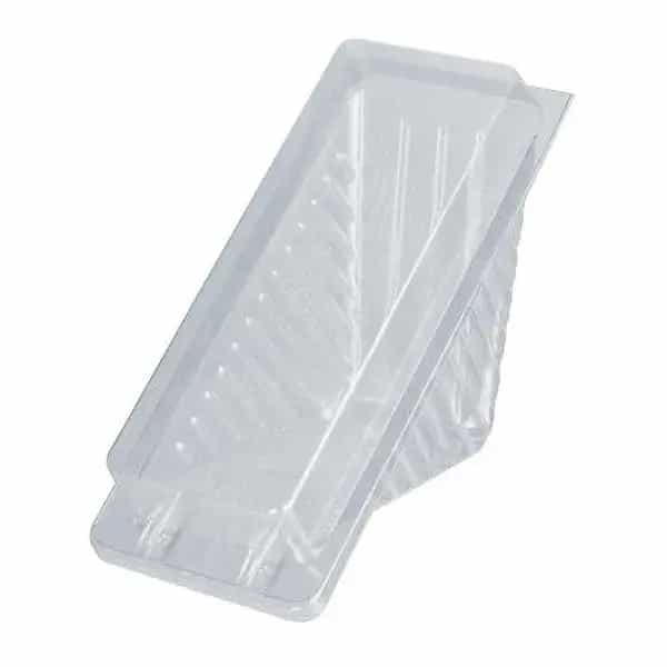 Clear Sandwich Wedge Large