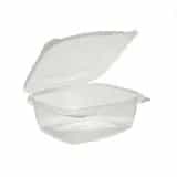 PET Hinged Rectangle Container 24oz