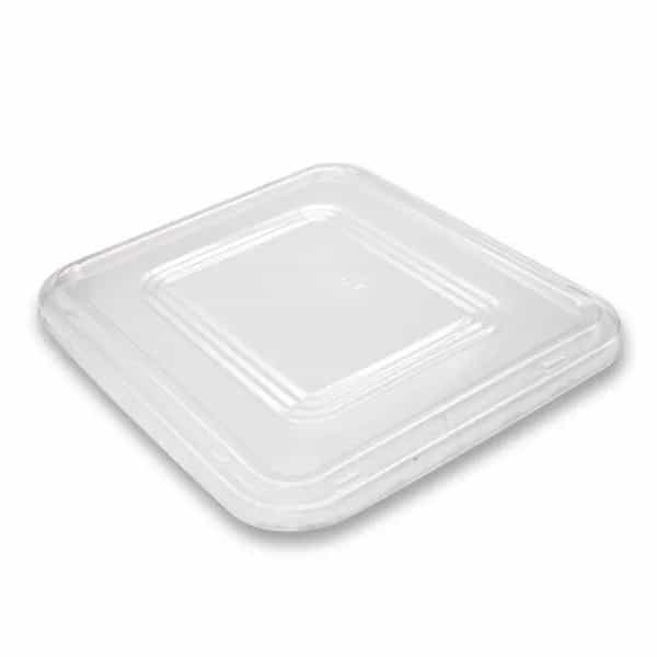Lid for 3 Compartment Plastic Tray