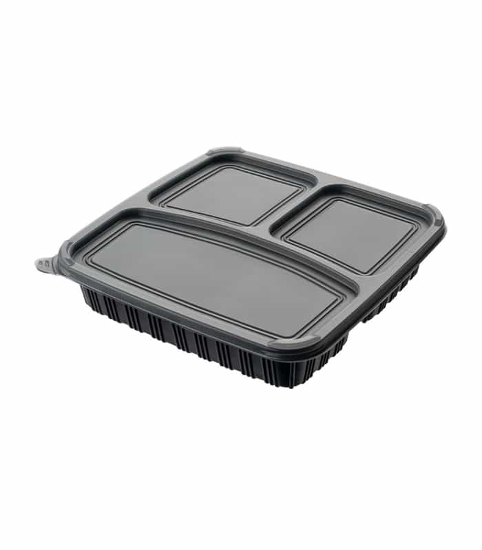 3 Compartment Tray with Lid