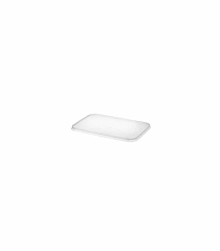 Plastic Rectangular Container Lid for 500-1000ml