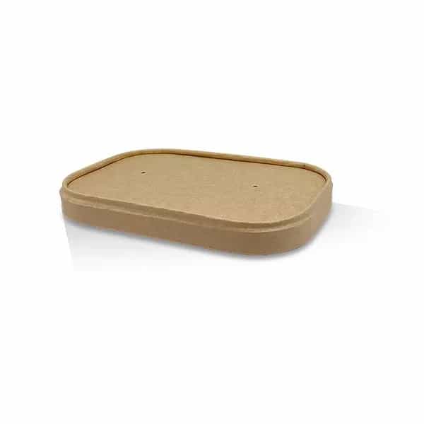 Paper Lid for 500-1000ml Rectangular Container