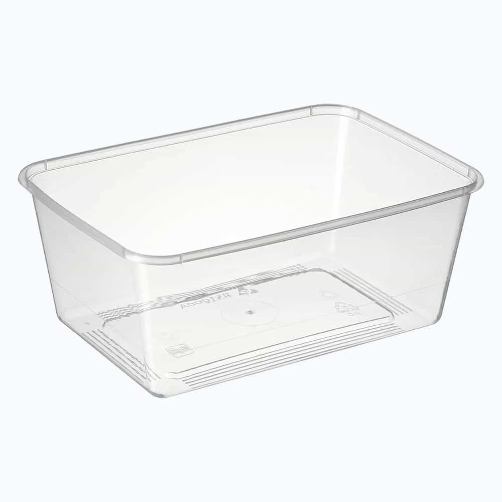 Plastic Rectangular Container - 1000ml