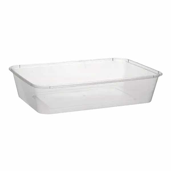 Plastic Rectangular Container - 500ml