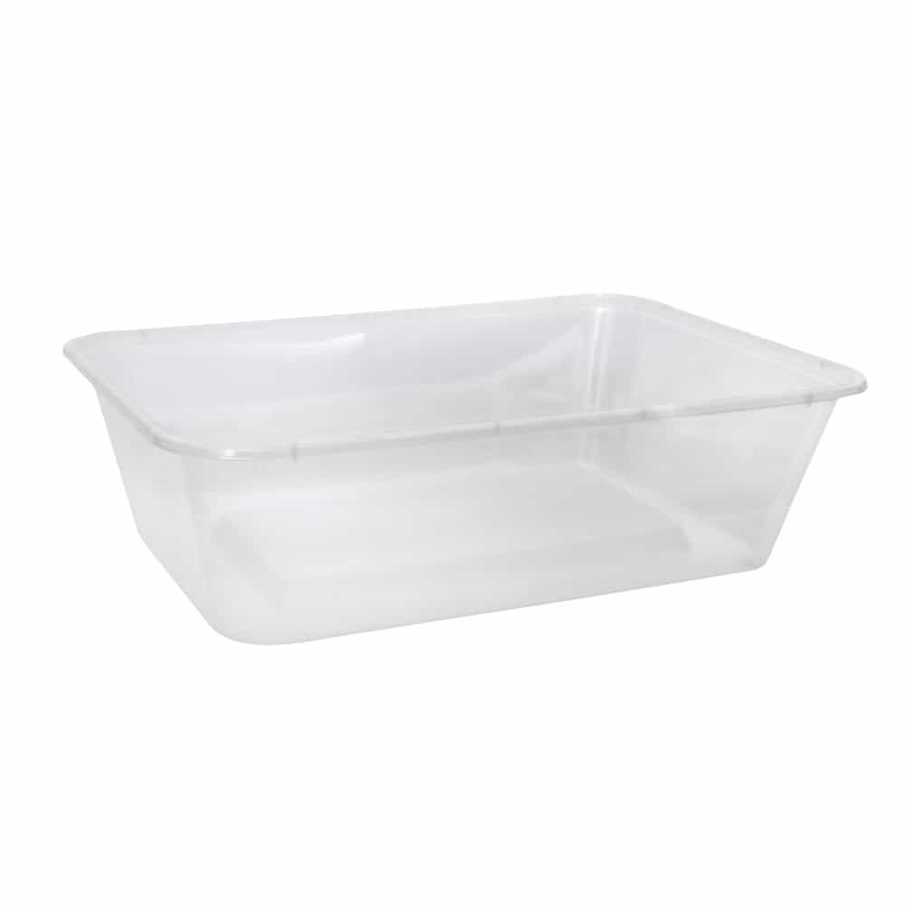 Plastic Rectangular Container - 600 ml