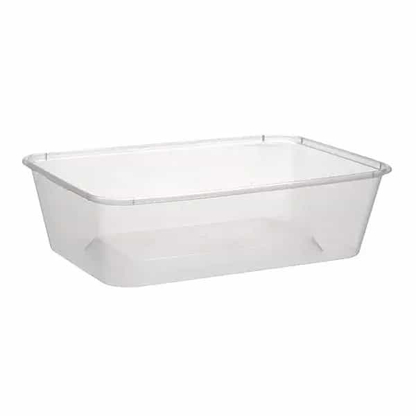 Plastic Rectangular Container - 650ml