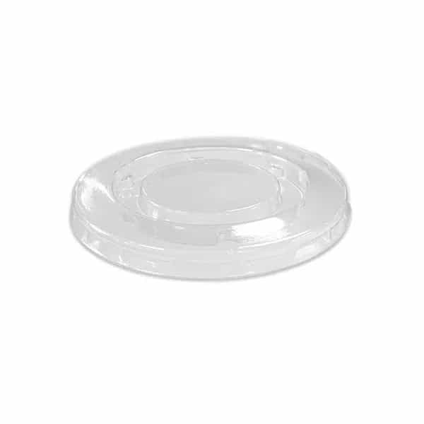 Sugarcane Sauce Cup Lid - PET Clear (4oz)