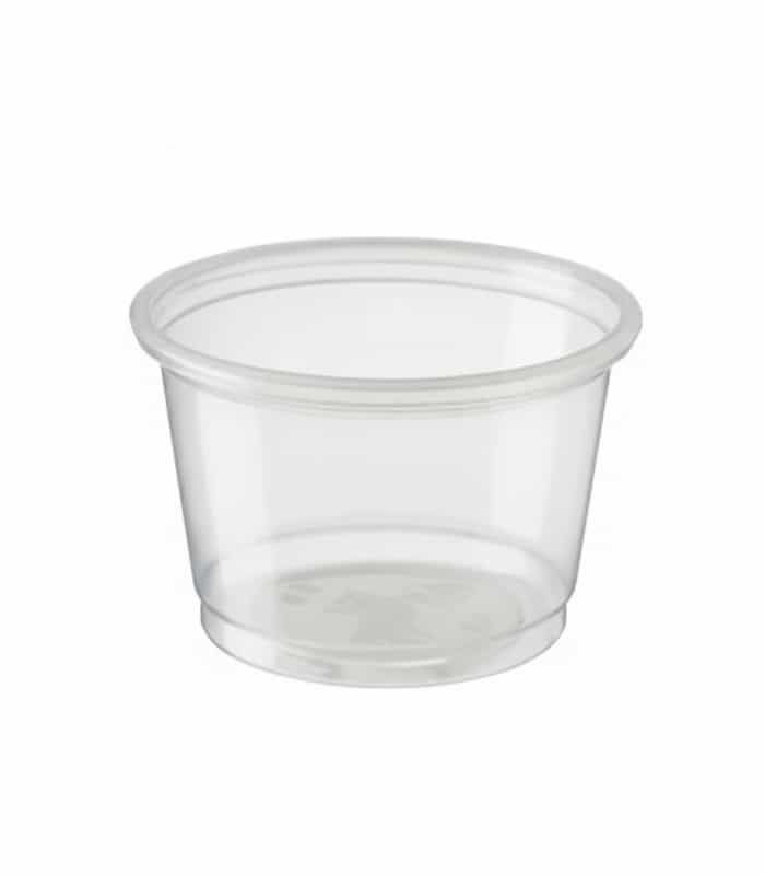 2oz / 60ml PP Sauce Cup With Lid
