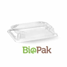 Medium PLA Sushi Tray Lid (BioPak)