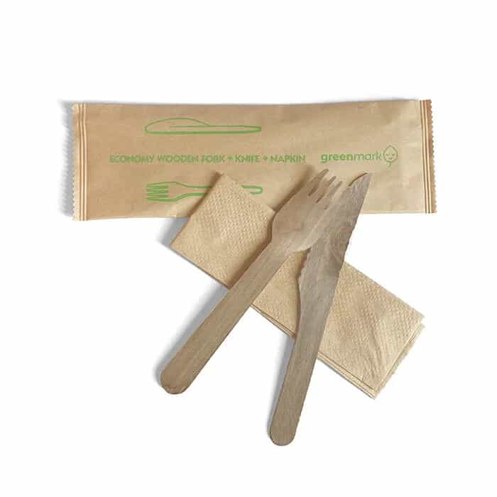 Cutlery Set - Fork-Knife-Napkin (6inch)